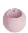 Present Time Bloempot Wall plant pot Globe ceramic light pink (PT3382PI)