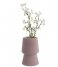 Present Time  Vase Cast edged ceramic Faded Pink  (PT3479PI)