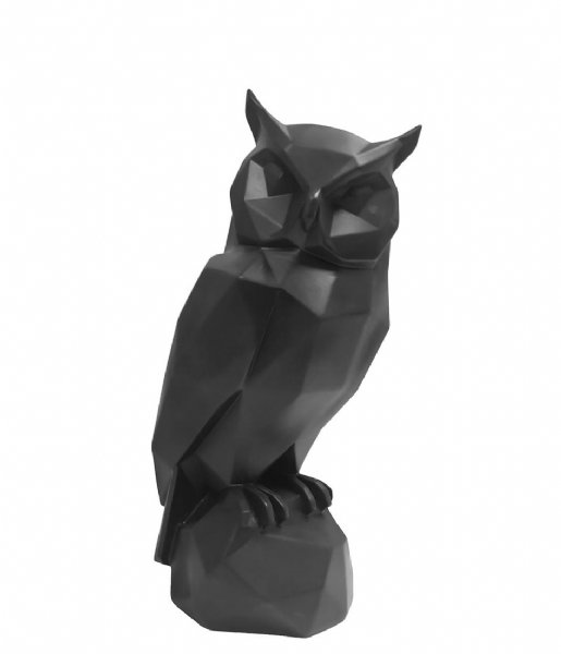 Present Time  Statue Origami Owl polyresin matt Black (PT3510BK)