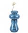 Present Time  Vase Morgana Glass Medium Dark Blue (PT3546BL)
