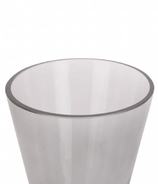 Present Time  Vase Glow glass Dark Grey (PT3617GY)