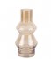Present Time  Vase Blush Glass Medium Honey Brown (PT3623HB)