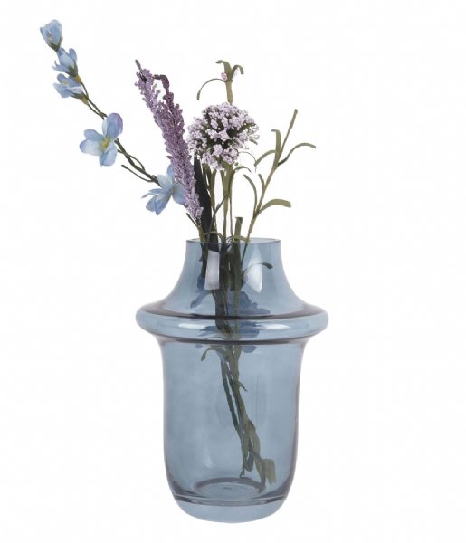 Present Time  Vase Prestige glass Dark blue (PT3626BL)