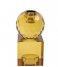 Present TimeCandle holder Crystal Art medium Squared Yellow (PT3641YE)