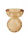 Present TimeCandle holder Crystal Art small Bowl Sand Brown (PT3642SB)