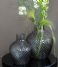 Present Time  Vase Delight glass Dark Grey (PT3691GY)