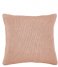 Present Time Poduszkę dekoracyjne Cushion Knitted Lines Faded Pink (PT3718PI)