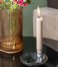 Present Time Świecznik Candle holder Tub glass Black (PT3724BK)