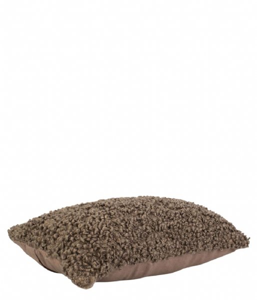 Present Time Poduszkę dekoracyjne Cushion Purity cotton Taupe Brown
