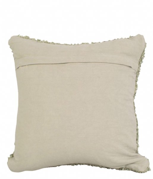 Present Time Poduszkę dekoracyjne Cushion Purity square cotton Jade Green (PT3786GR)