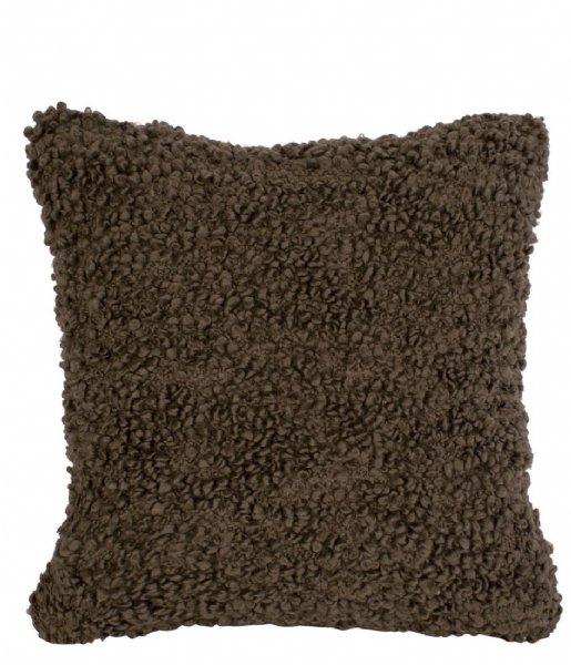 Present Time Poduszkę dekoracyjne Cushion Purity square cotton Taupe Brown