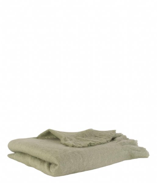 Present Time  Blanket Cuddle cotton Jade Green (PT3787GR)