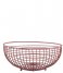 Present Time  Fruit basket Crossways iron matt Clay Brown (PT3846BR)
