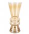 Present Time  Vase Flare glass large Vanilla Yellow (PT3872YE)