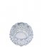 Present Time Świecznik Votive Sparkle dots glass round Silver (PT3767SI)