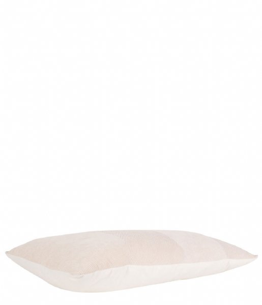 Present Time Poduszkę dekoracyjne Cushion Ribbed velvet Ivory (PT3791WH)