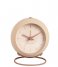 KarlssonAlarm clock Nirvana Globe Sand Brown (KA5857SB)