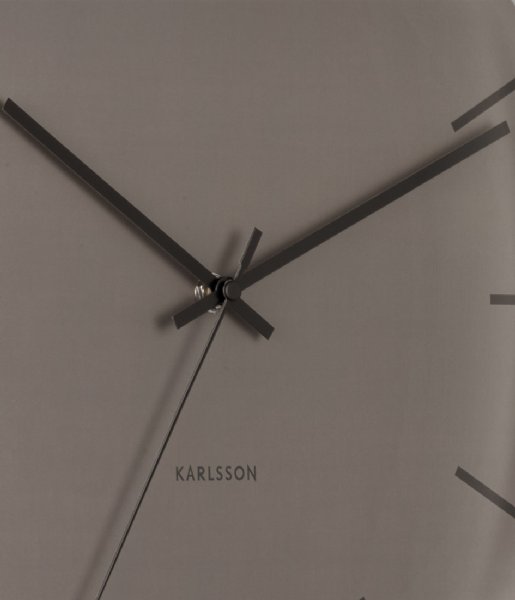 Karlsson  Wall clock Nirvana Globe dark Warm Grey (KA5859GY)