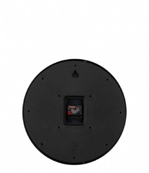 Karlsson  Wall clock Finesse Nickel Dial Black Case (KA5864SI)