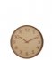 KarlssonWall clock Pure wood grain large Sand Brown (KA5872SB)