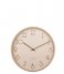 KarlssonWall clock Sencillo Sand Brown (KA5882SB)