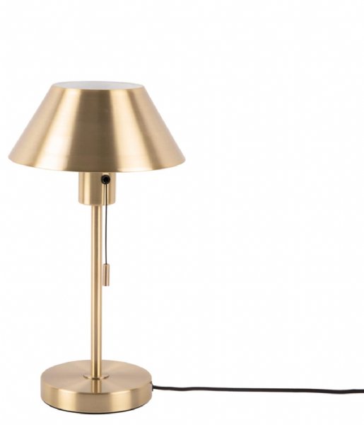 Leitmotiv Lampa stołowa Table Lamp Office Retro Gold Plated (LM2059GD)
