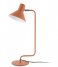 Leitmotiv Lampa stołowa Table Lamp Office Curved Metal Burned Orange (LM2060OR)