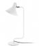 Leitmotiv Lampa stołowa Table Lamp Office Curved Metal White (LM2060WH)
