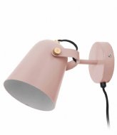 Leitmotiv Wall Lamp Steady Metal Matt Faded Pink (LM2065PI)