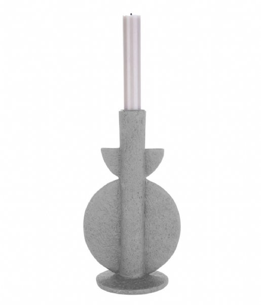 Present Time Świecznik Candle holder Bubble polyresin Warm Grey (PT3748WG)