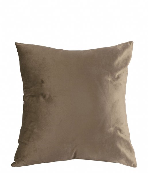 Present Time Poduszkę dekoracyjne Cushion Leather Look square Moss Green (PT3803GR)