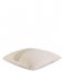 Present Time Poduszkę dekoracyjne Cushion Leather Look square Off White (PT3803WH)