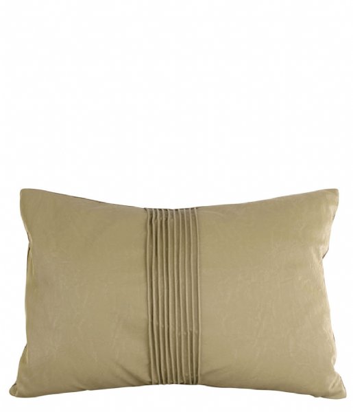 Present Time Poduszkę dekoracyjne Cushion Leather Look rectangle Moss Green (PT3804GR)
