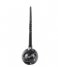 Present Time  Candle holder Marble Look iron small Black (PT3815BK)