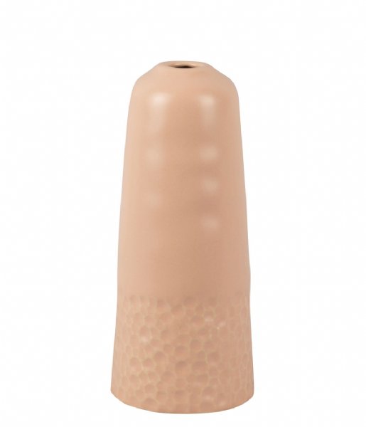 Present Time  Vase Carve High ceramic matt Soft Pink (PT3826LP)