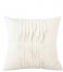 Present Time Poduszkę dekoracyjne Cushion Wave square Ivory (PT3828WH)