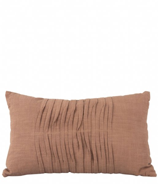 Present Time Poduszkę dekoracyjne Cushion Wave rectangular Chocolate Brown (PT3829DB)