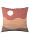 Present Time Poduszkę dekoracyjne Cushion Sunset square Clay Brown (PT3830BR)