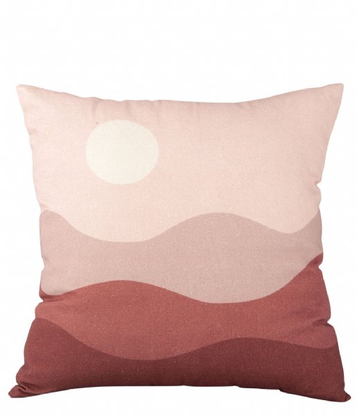 Present Time Poduszkę dekoracyjne Cushion Sunset square Soft Pink (PT3830LP)