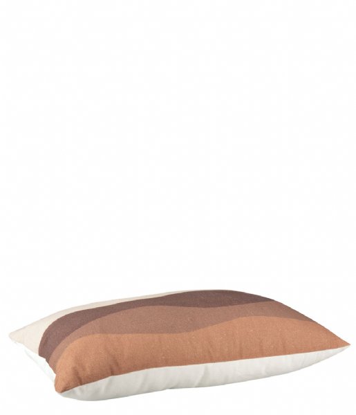 Present Time Poduszkę dekoracyjne Cushion Sunset rectangular Sand Brown (PT3831SB)