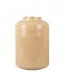 Present Time  Vase Grand large enamel straight Sand Brown (PT3861SB)