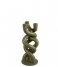 Present Time  Candle holder Twisted ceramic Moss Green (PT3883MG)