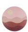 Present TimeWall art Sunset MDF Soft Pink (PT3891LP)