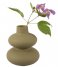 Present Time  Vase Eminent Circles small matt Moss Green (PT3894MG)