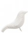 Present TimeStatue Silouette Bird Mdf Small White (PT3917WH)