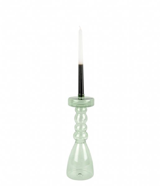 Present Time Świecznik Candle Holder Pawn Glass Large Jungle Green (PT3928GR)