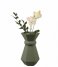 Present Time  Vase Geo Queen Polyresin Jungle Green (PT3949GR)