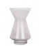Present Time  Vase Glow glass medium Dark Grey (PT3618GY)