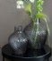 Present Time  Vase Delight glass large Dark Grey (PT3692GY)