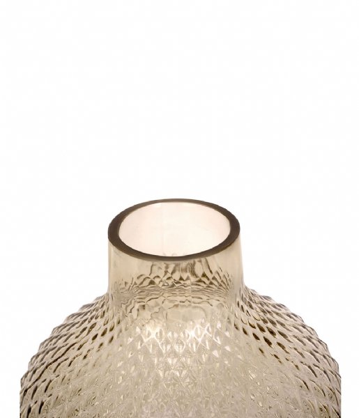 Present Time  Vase Delight glass large Sand Brown (PT3692SB)